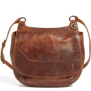 Frye Melissa leather crossbody bag